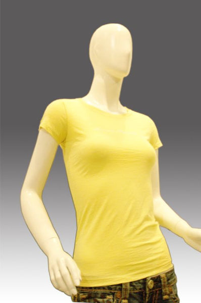 Banana Republic-Áo thun cổ tròn, tay ngắn, chữ Banana Republic màu đen trước ngực