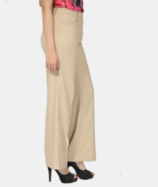Anne Klein - Quần tây suông eo nhỏ cài hai nút trước