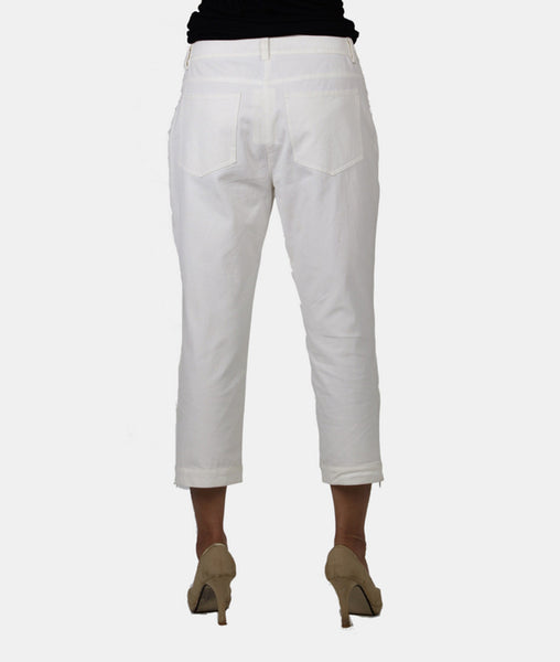 Eileen Fisher - Quần tây lửng ống nhỏ có dây kéo