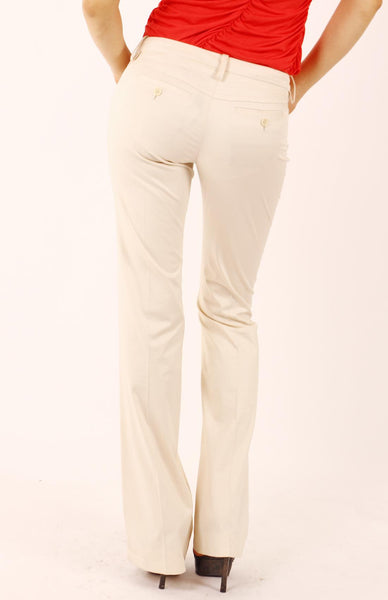 TP.HCM-BCBG Max Azria- Quần tây túi may dằn chỉ phá cách, túi sau mổ cài nút.